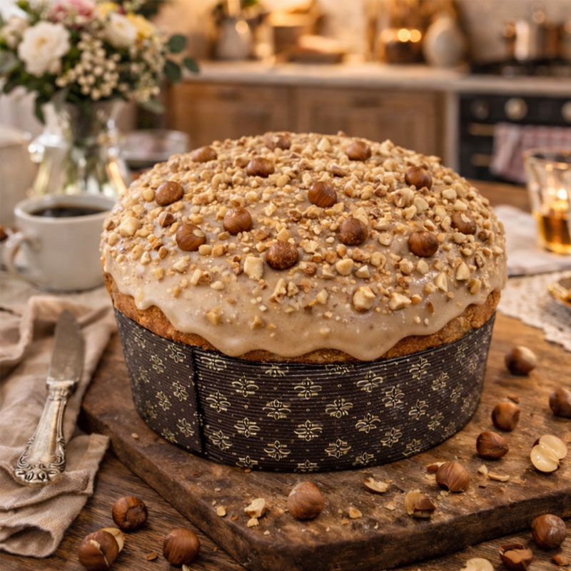 Panettone alle Nocciole dell’Etna Panettone alle Nocciole dell’Etna