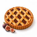 Crostata artigianale con marmellata di fichi